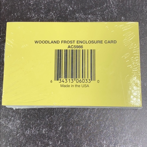 50 Snowy Deer Forest Enclosure Cards CLEARANCE - Picture 4 of 4